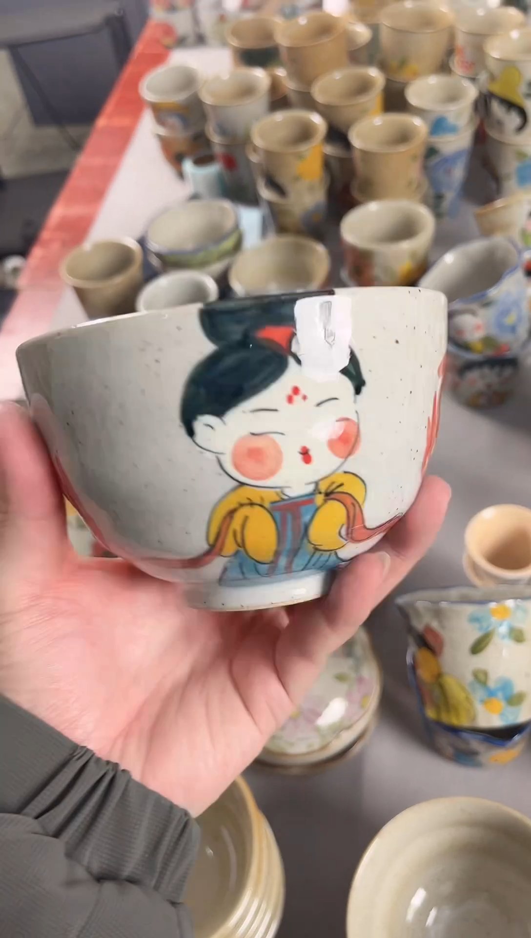 【闪购商品】瓷片景德镇手绘高温釉下彩