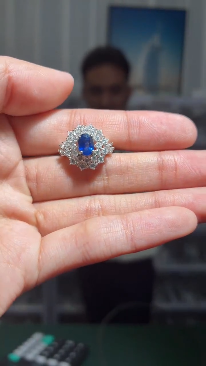 其他蓝宝石银S925镶嵌（扎德严选）