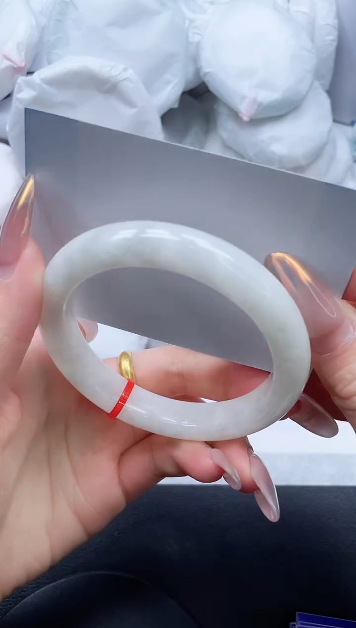 【闪购商品】和田玉手镯未镶嵌19L53-58