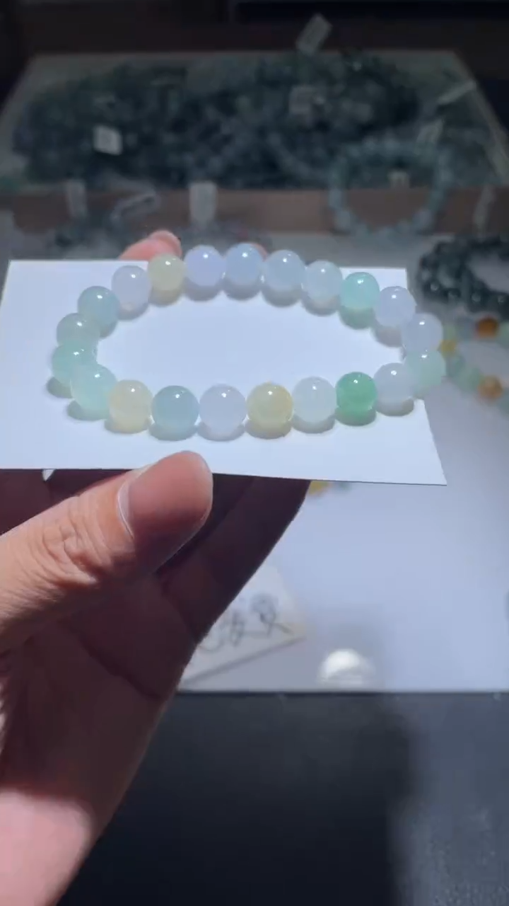 【闪购商品】定制翡翠未镶嵌翡翠手串