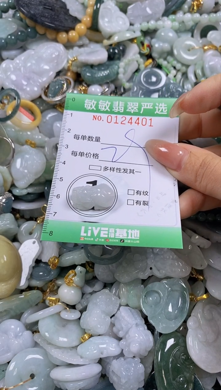 【闪购商品】翡翠颈饰未镶嵌闪购0124401