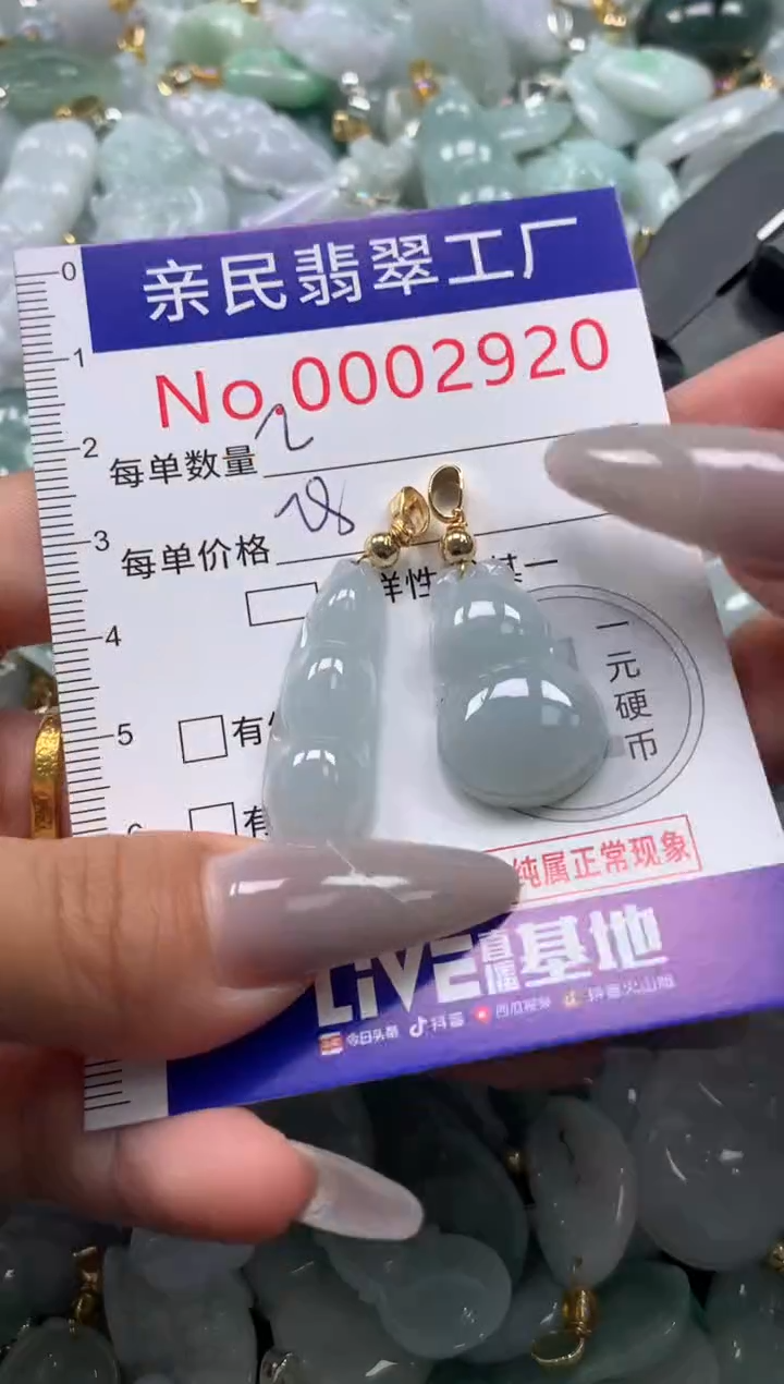 颈饰未镶嵌翡翠2920