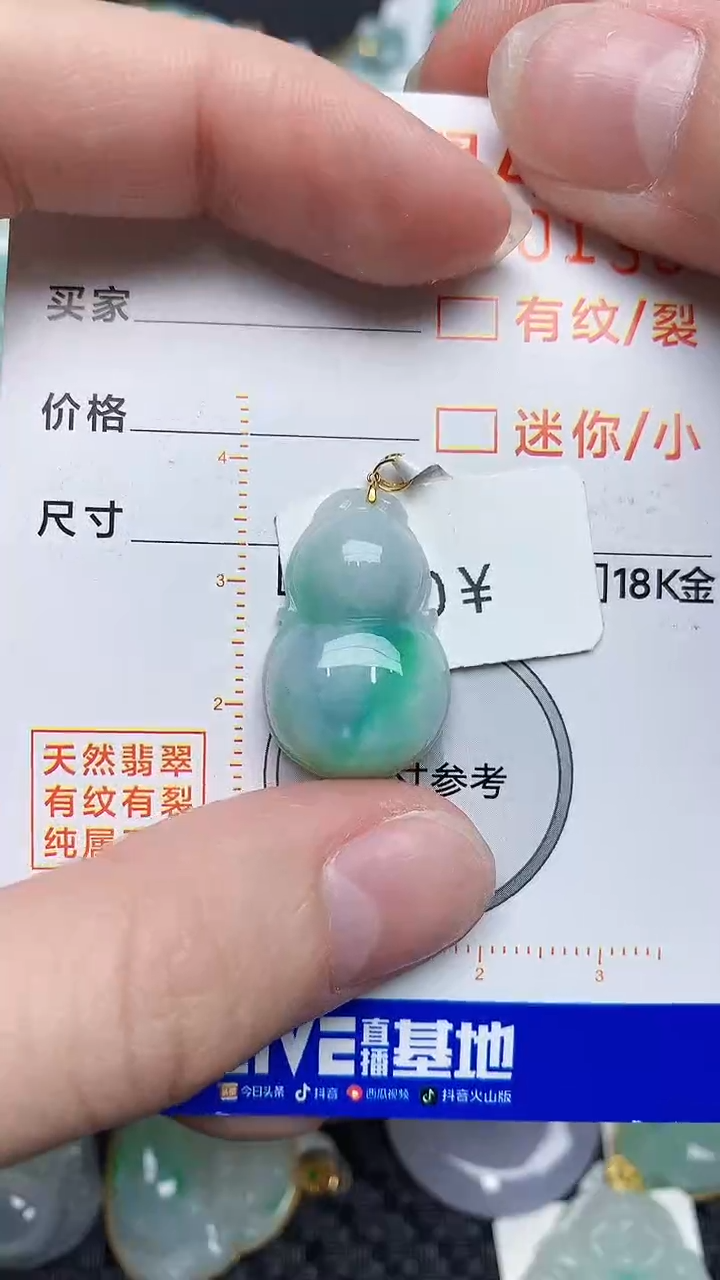 【闪购商品】翡翠颈饰18K金镶嵌453453453