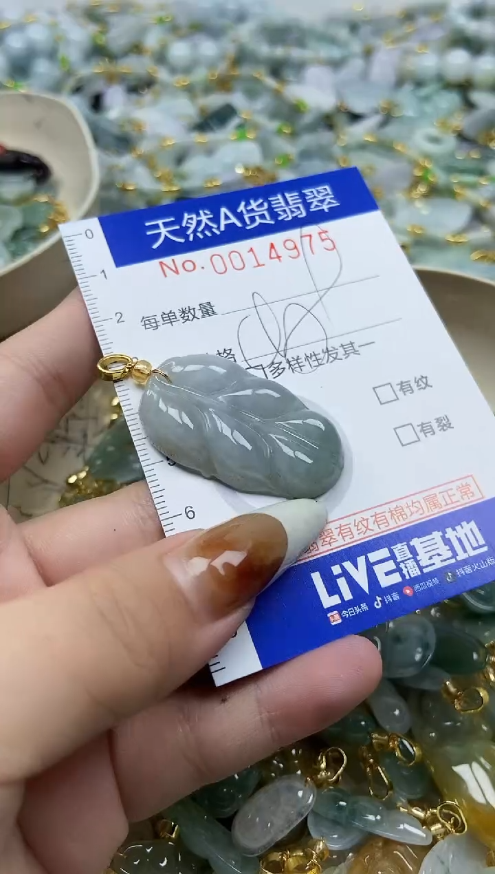 【闪购商品】翡翠颈饰未镶嵌天然A货翡翠