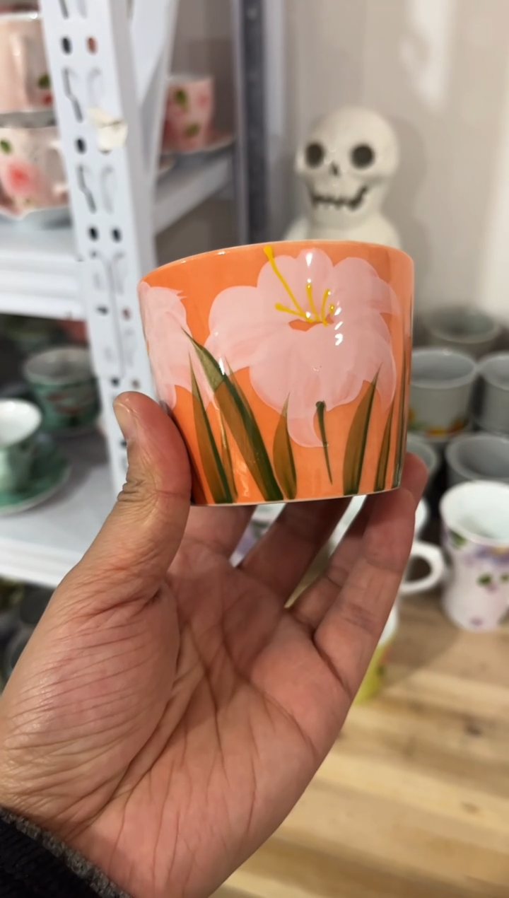 微瑕手绘景德镇餐饮具玲珑