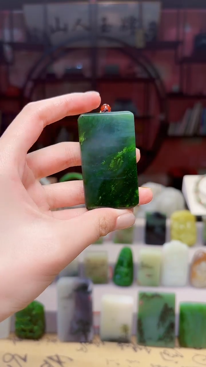 未镶嵌和田玉挂件2