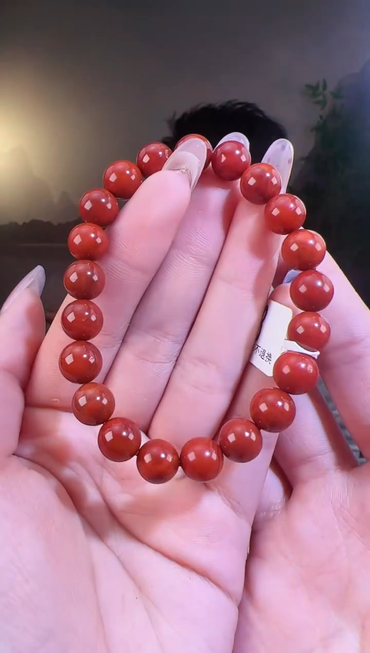 【闪购商品】南红玛瑙手串未镶嵌手串18