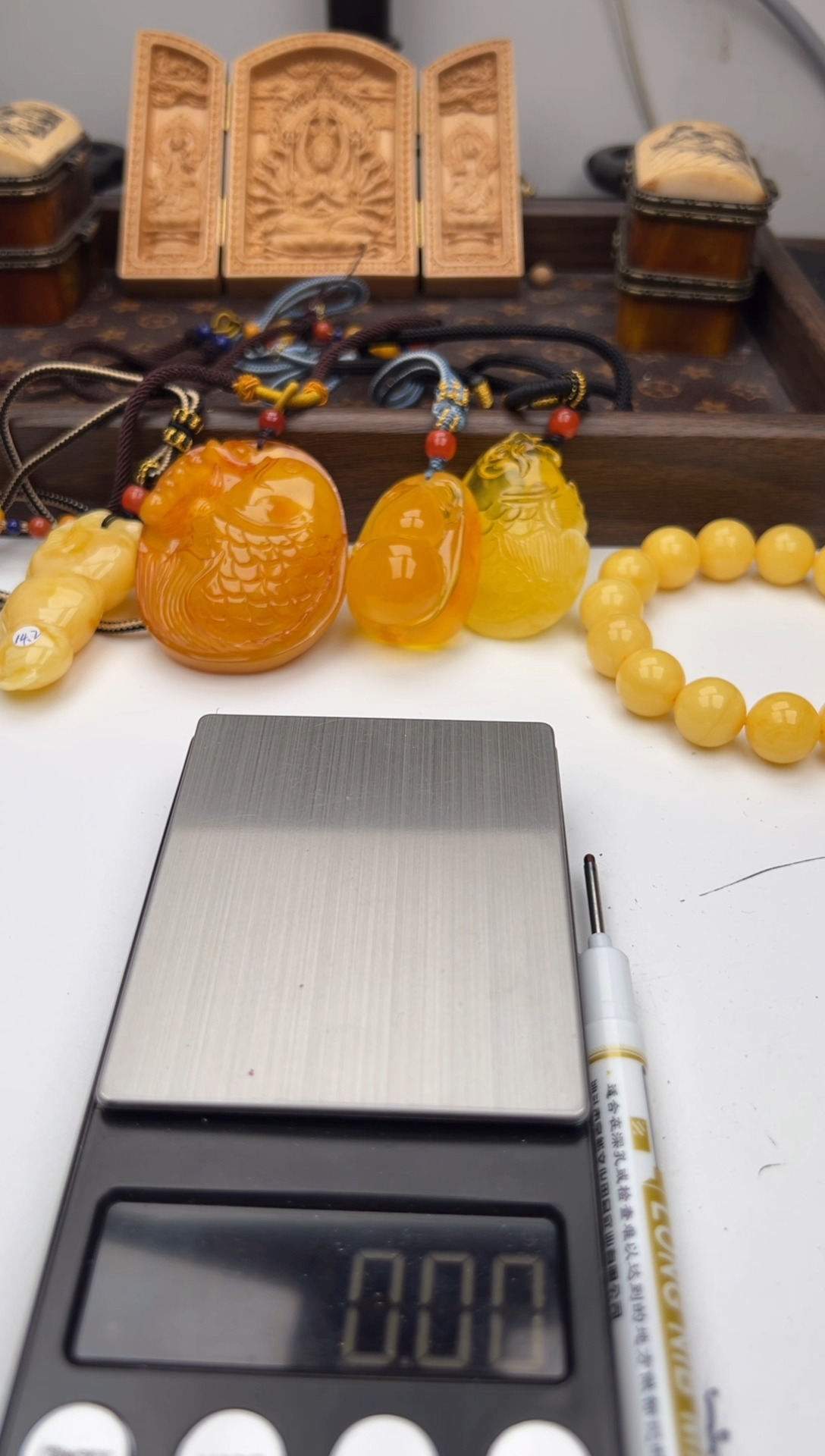 【闪购商品】未镶嵌蜜蜡手链蜜蜡手串