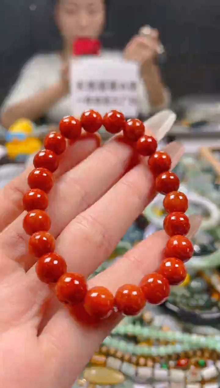 【闪购商品】翡翠颈饰未镶嵌8-9MM/R/翡翠A货一图一物