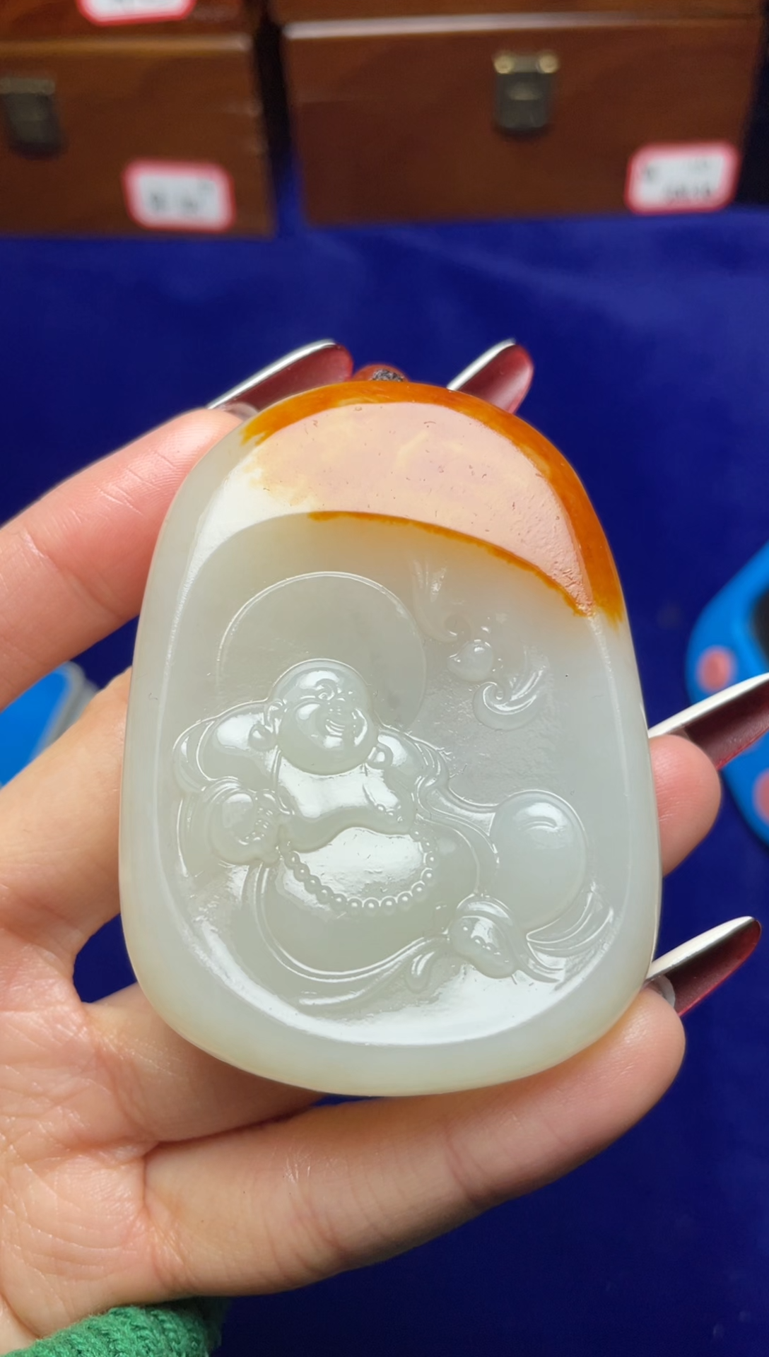 未镶嵌和田玉挂件劲****9和田玉