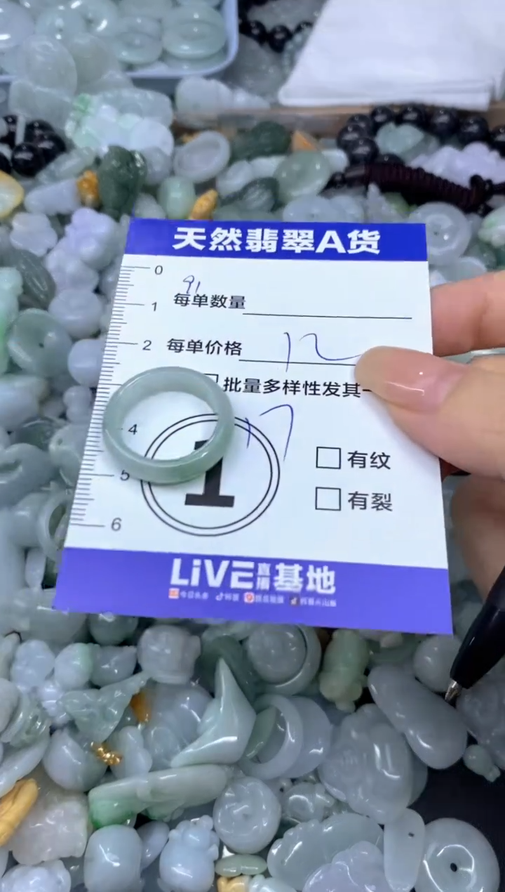 颈饰未镶嵌翡翠天然翡翠A货批量多样性发一件