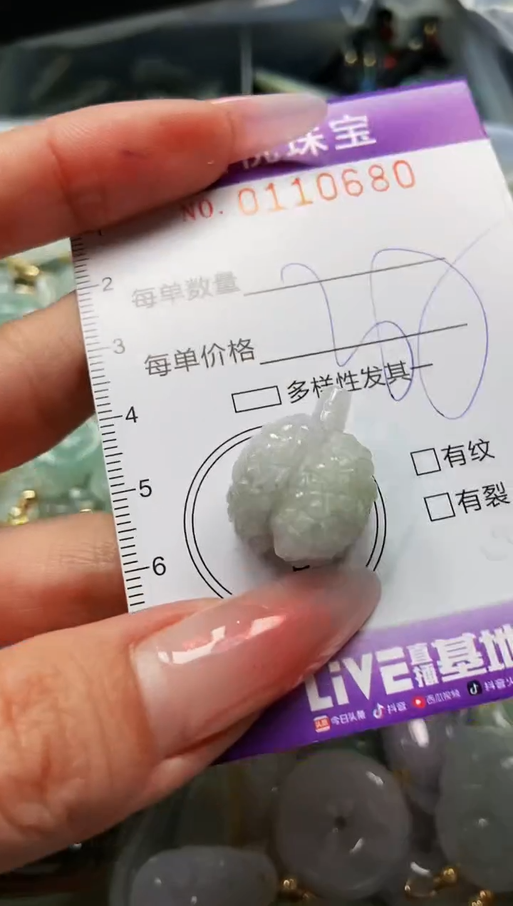 【闪购商品】翡翠颈饰未镶嵌闪购0110680