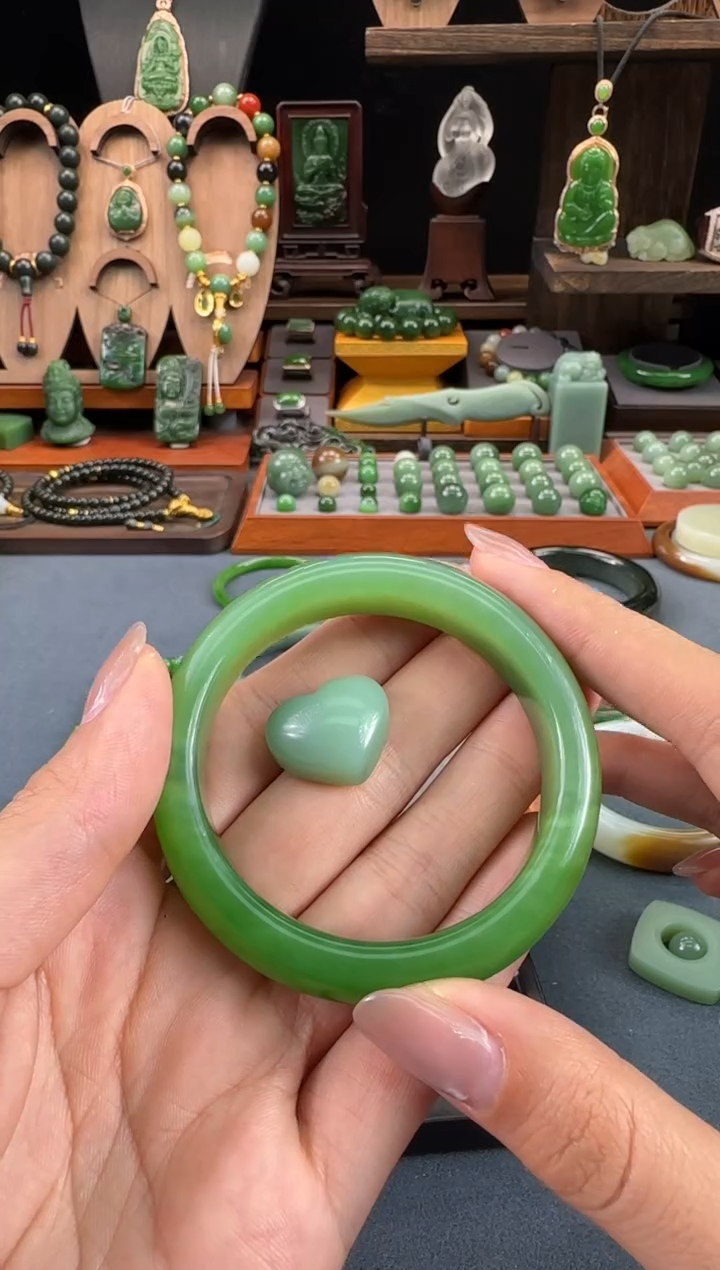 【闪购商品】和田玉（碧玉）吊坠未镶嵌1