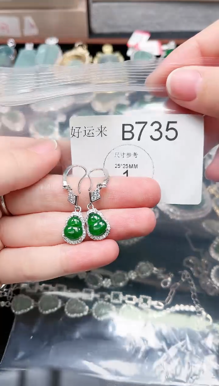 【闪购商品】翡翠颈饰未镶嵌735赠皮绳