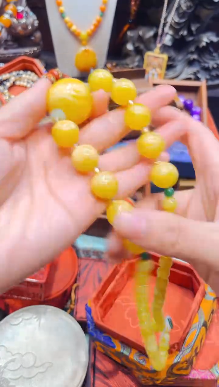 【闪购商品】蜜蜡裸石未镶嵌欣妹专属精选链接b2637773