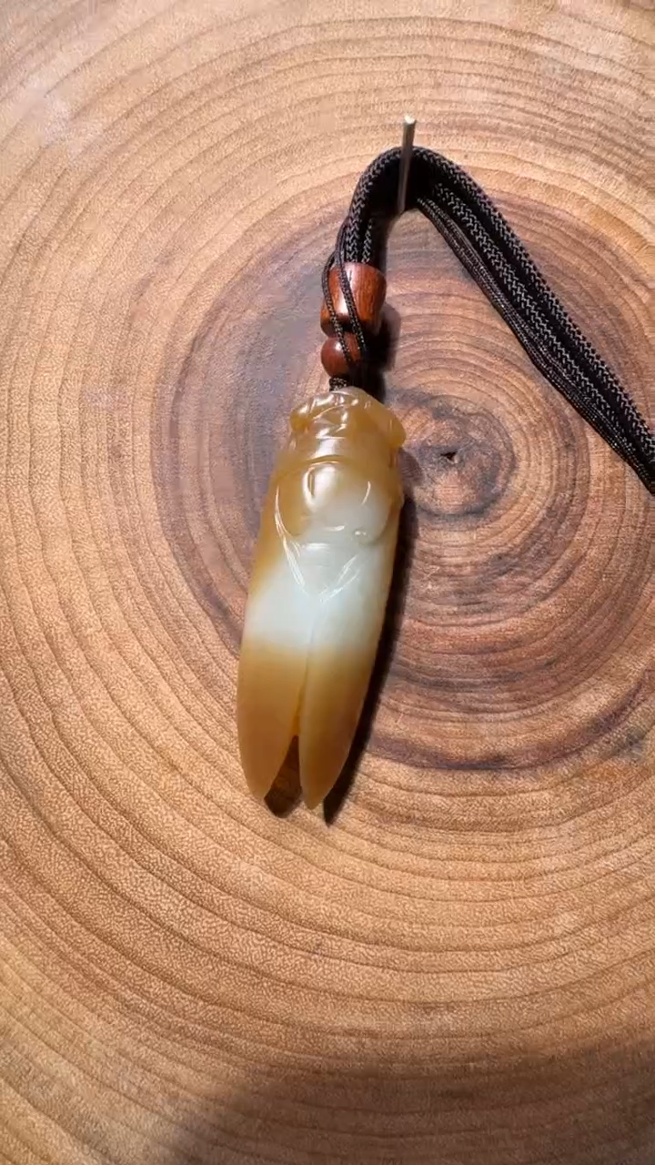 颈饰未镶嵌和田玉婵宝宝