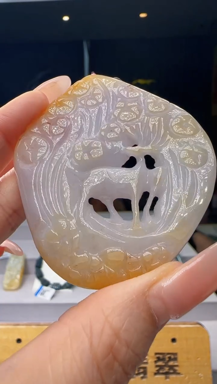 颈饰未镶嵌翡翠YJ@@WS1WX41843