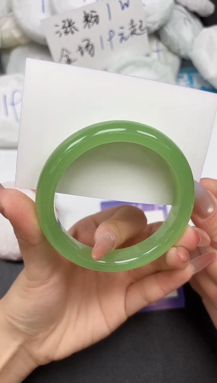 未镶嵌手镯石英质玉123-59-60