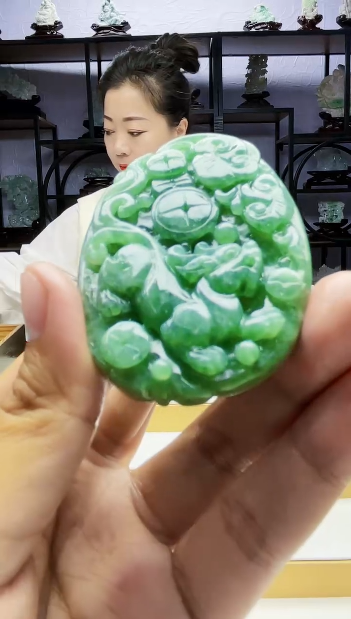 【闪购商品】定制翡翠未镶嵌毛货01270159