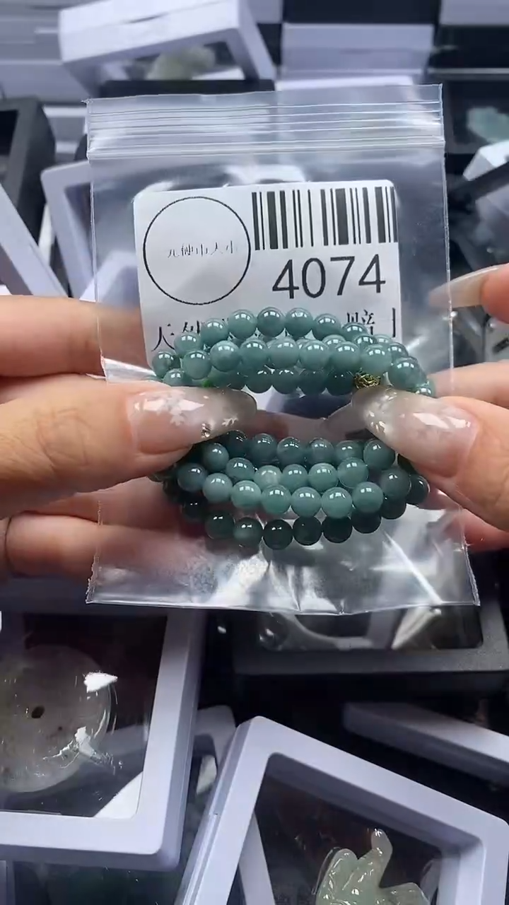 颈饰未镶嵌翡翠4074