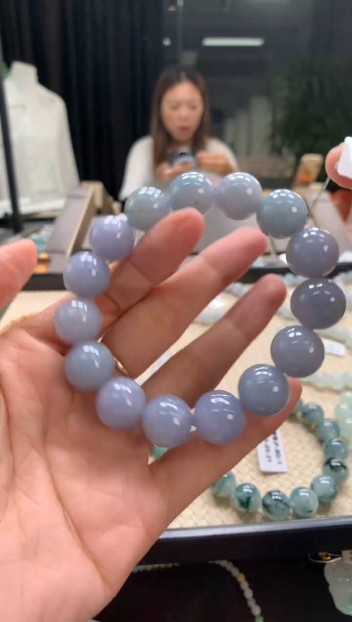 未镶嵌手串翡翠手串