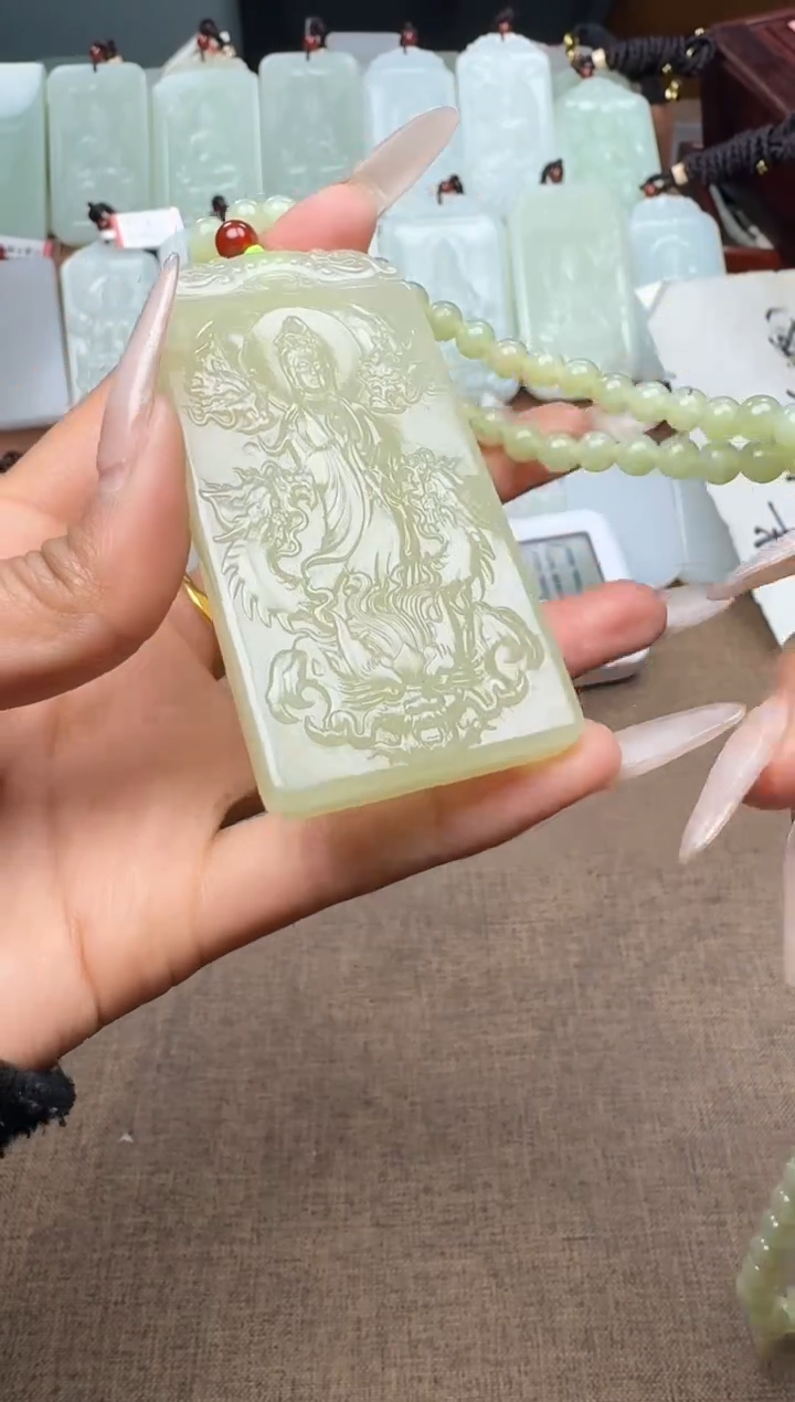 【闪购商品】和田玉颈饰未镶嵌和田玉挂件