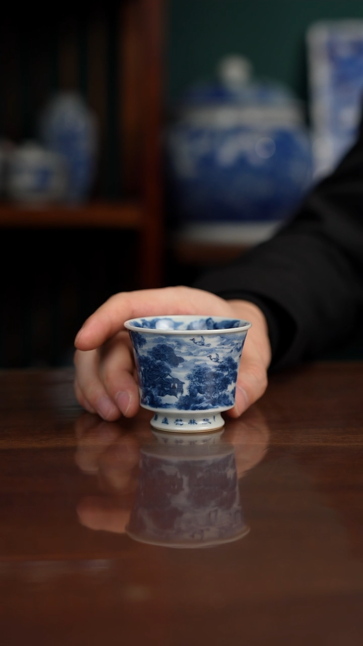 景琳藏 秋林鹤逸图