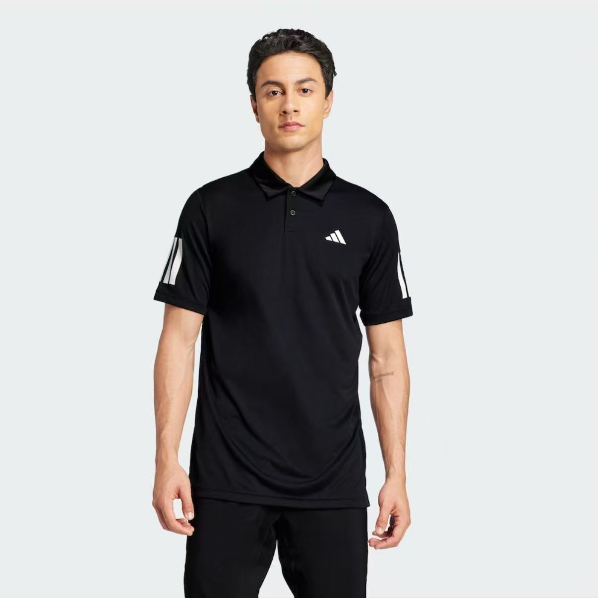 adidas/阿迪达斯流光风男款户外网球速干健身翻领polo短袖 JG0985