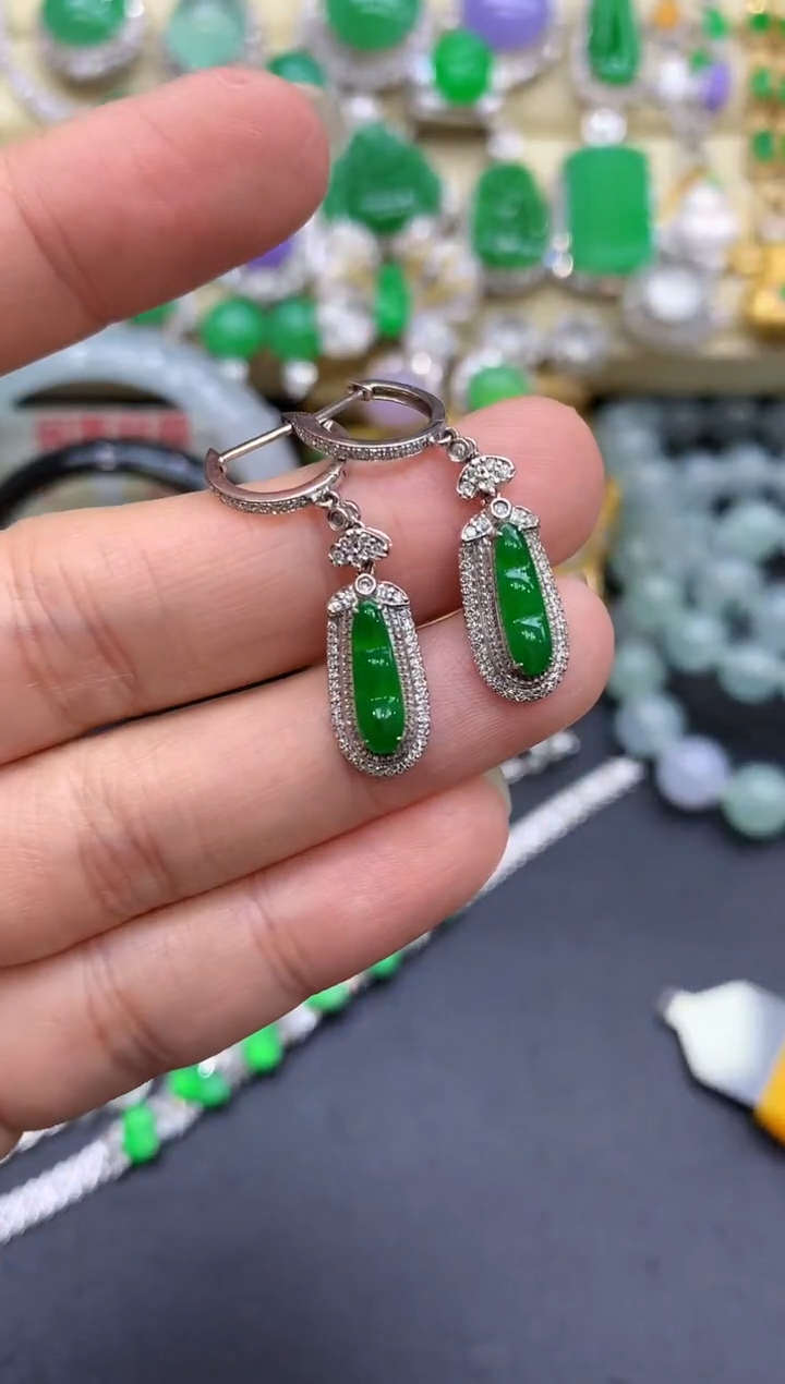 颈饰18K金镶嵌翡翠399中国好珍宝