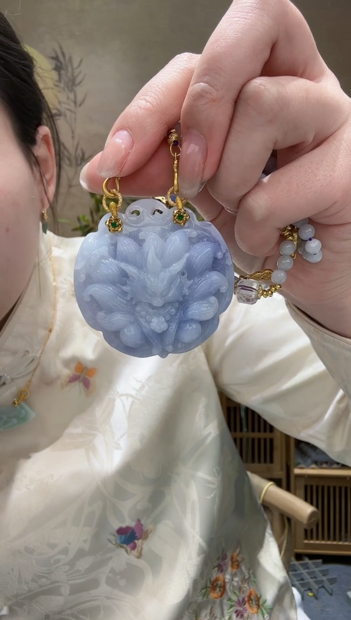 【闪购商品】翡翠颈饰未镶嵌吊坠