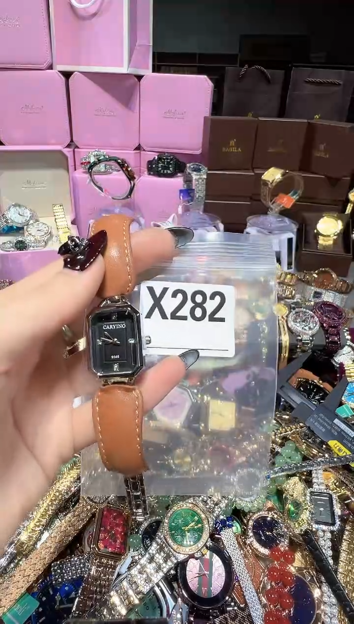 石英机芯不锈钢不锈钢直播定闪专用