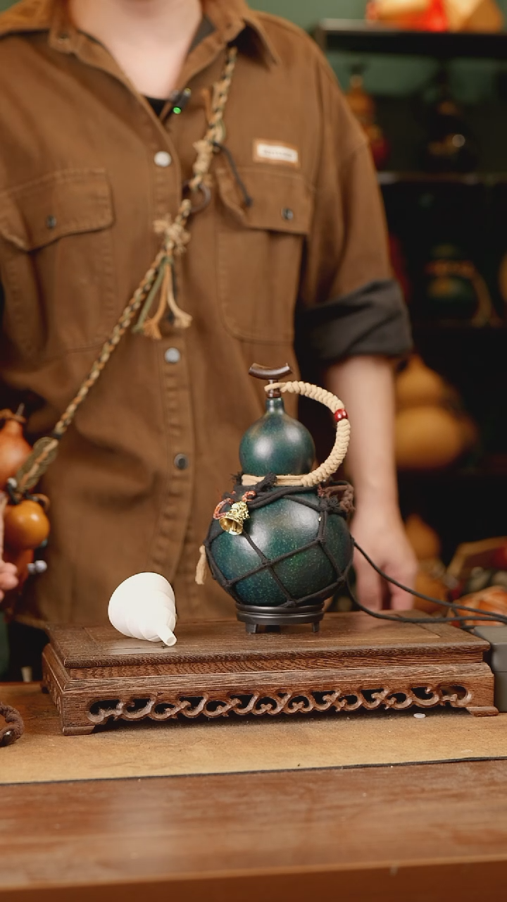 13号精品天然大漆酒葫芦一物一拍~