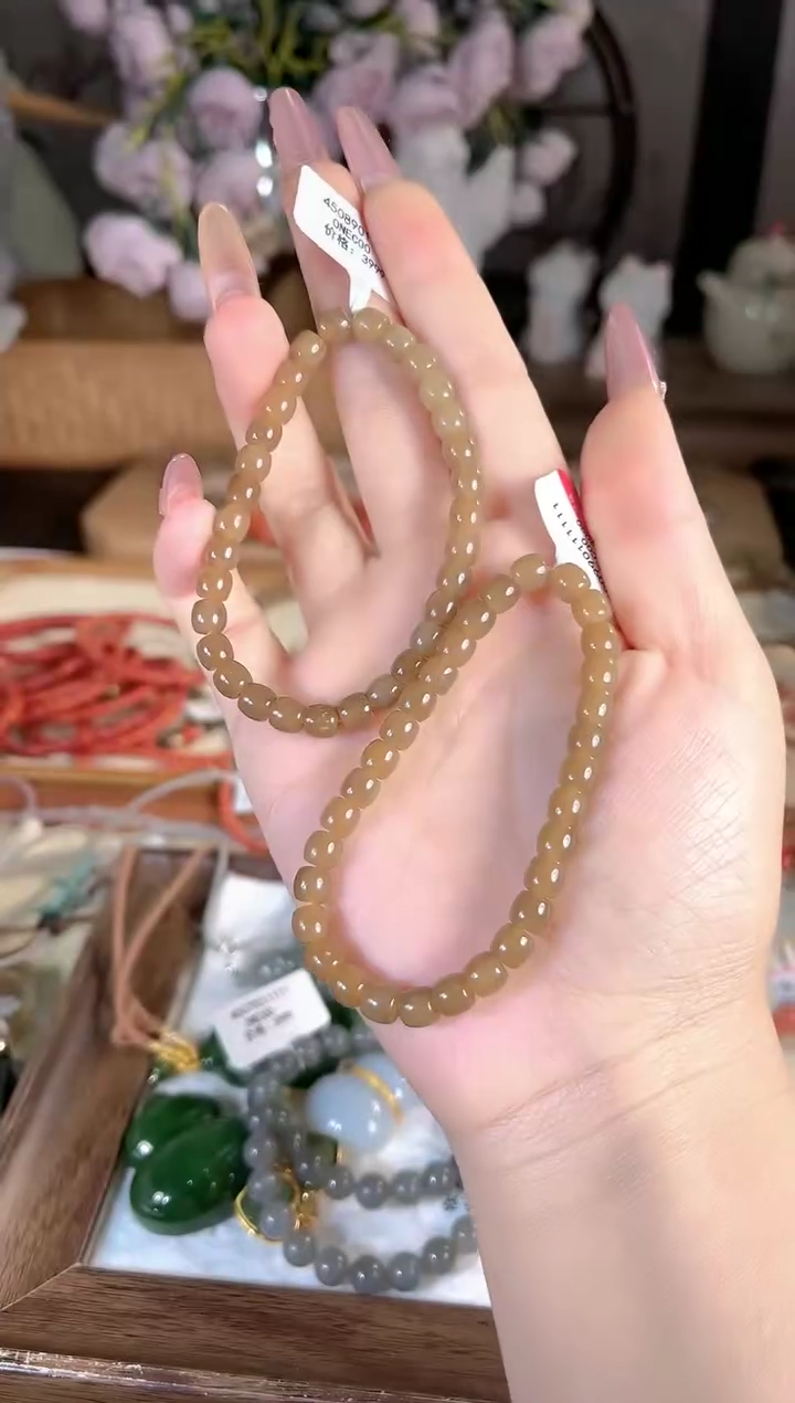 未镶嵌手链和田玉多样性发其一孤品默认微瑕