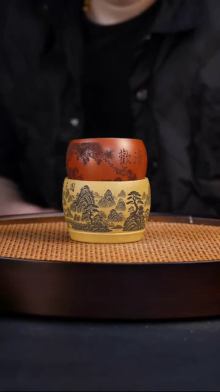茶杯紫砂宜兴全手工紫砂杯