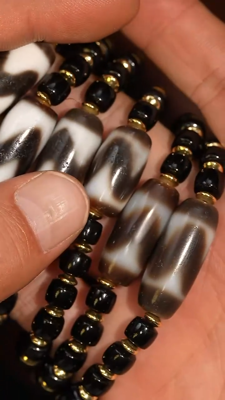 玛瑙/玉髓套链未镶嵌多样性发其一，DIY一