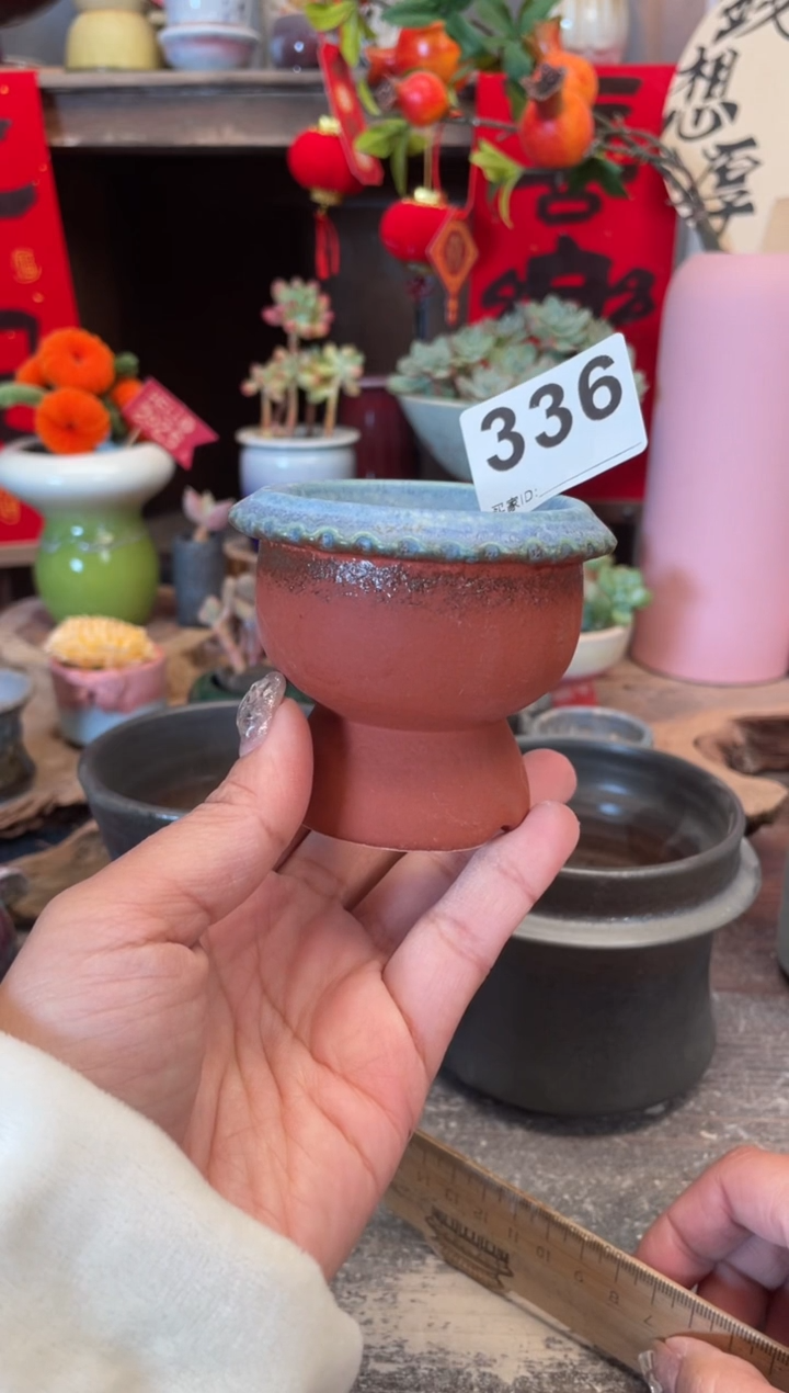 【闪购商品】摆件336知木小芳花盆