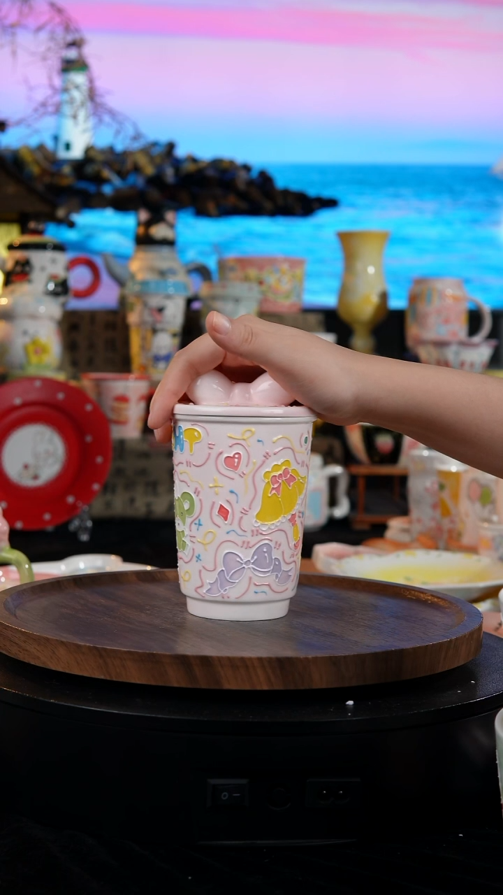 陶瓷便携款景德镇手工手绘陶瓷