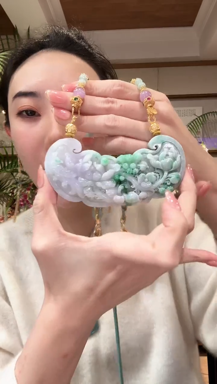 【闪购商品】翡翠颈饰未镶嵌国风