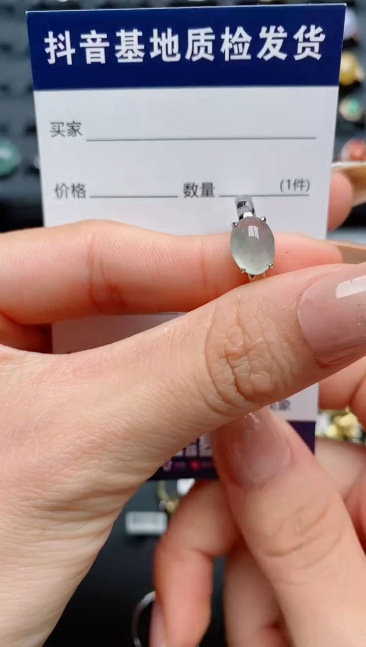 【闪购商品】翡翠戒指银S925镶嵌.............