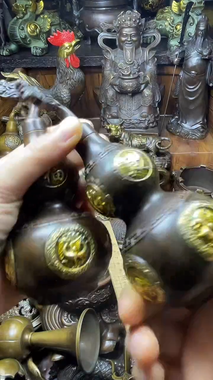 闪购链接，点击下单，有运费险，铜摆件