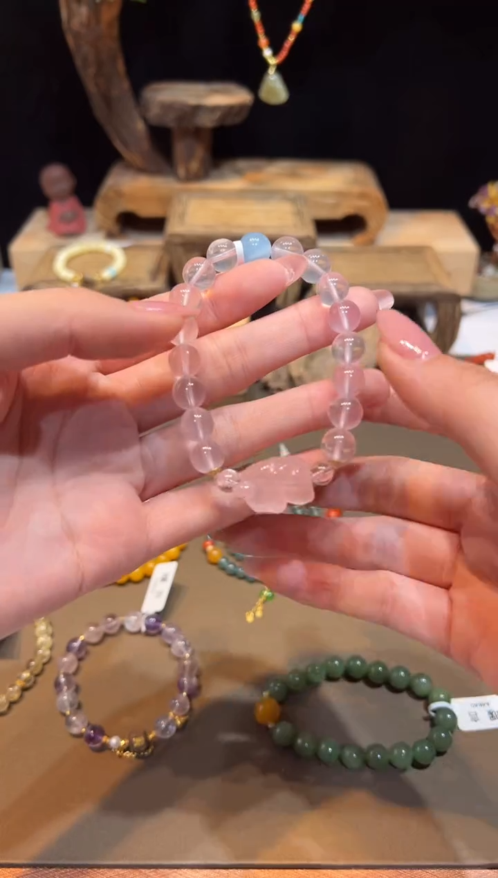 未镶嵌手链水晶手饰@@