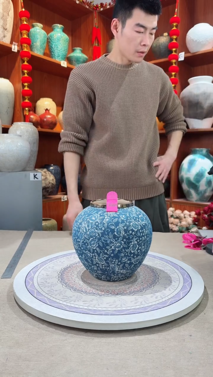 【闪购商品】瓶陶瓷花瓶 无花微瑕a688  