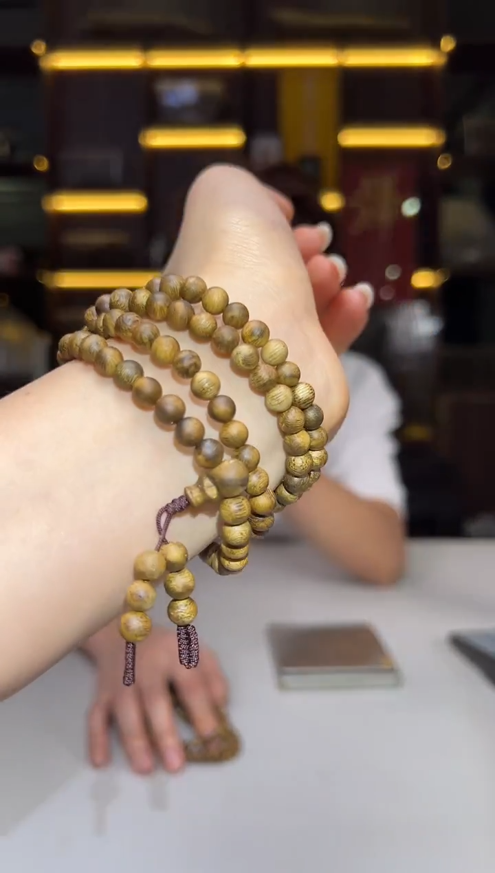 沉香沉香碎屑719号白露06圆珠多圈碎屑香粉多样性发一9