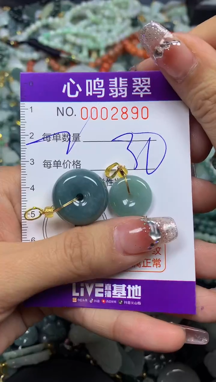 【闪购商品】翡翠颈饰未镶嵌闪购002890