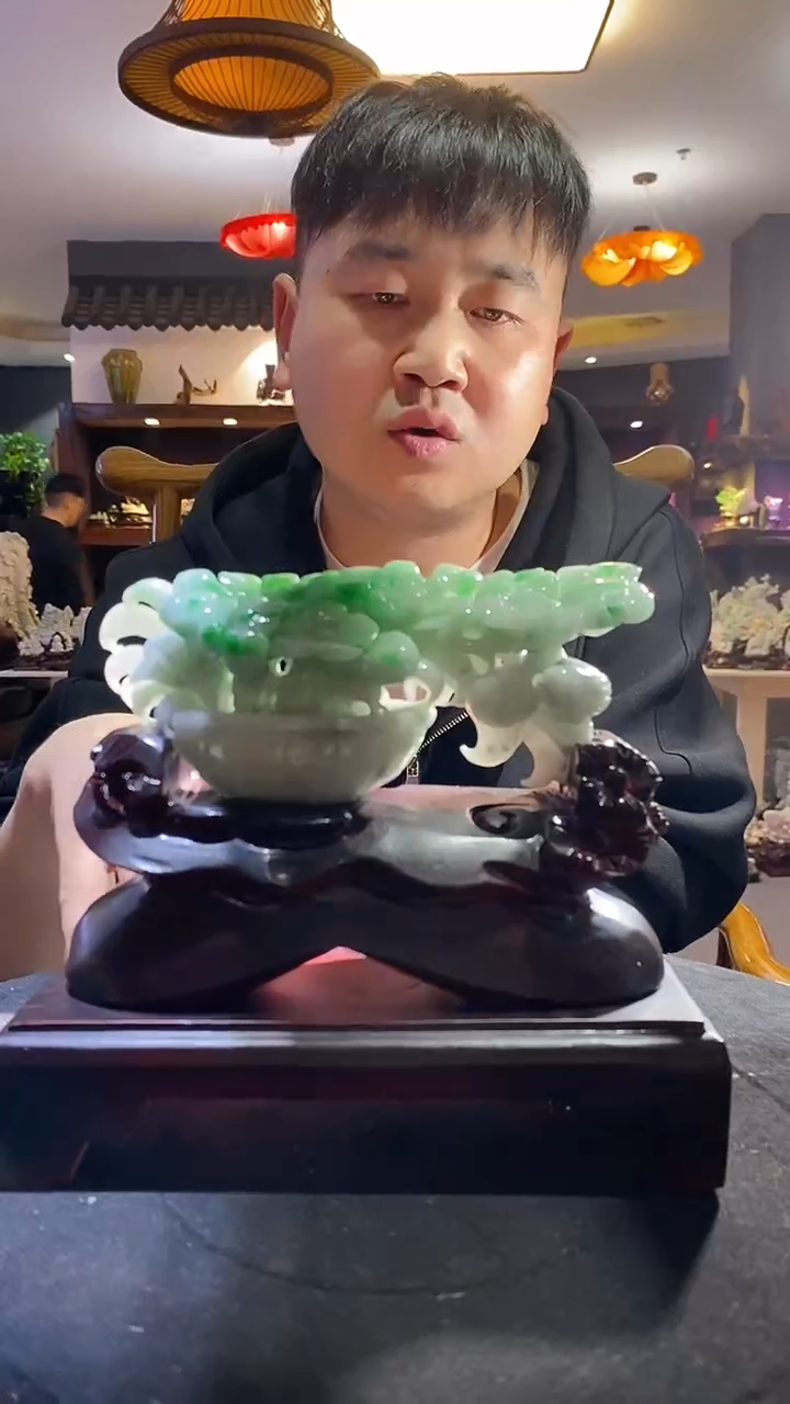 【闪购商品】定制翡翠未镶嵌03/0226/W/花