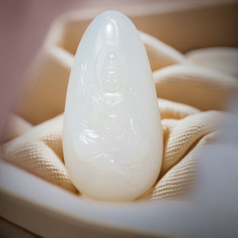 和田玉吊坠(不含链)未镶嵌