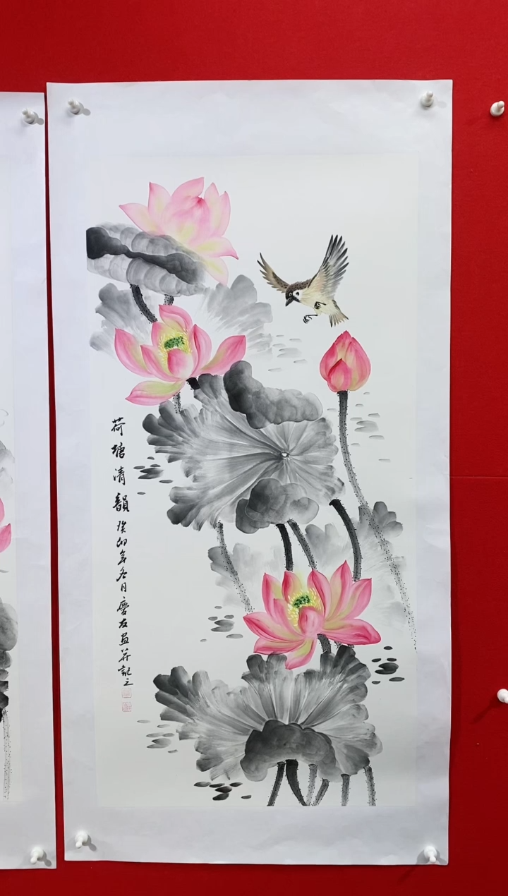 【闪购商品】国画lqy2854杰李庆友作品