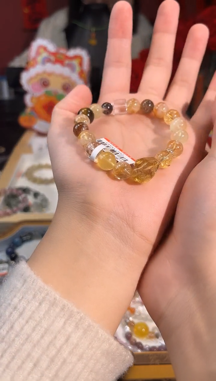 【闪购商品】水晶手链未镶嵌Q767多样性发货一件