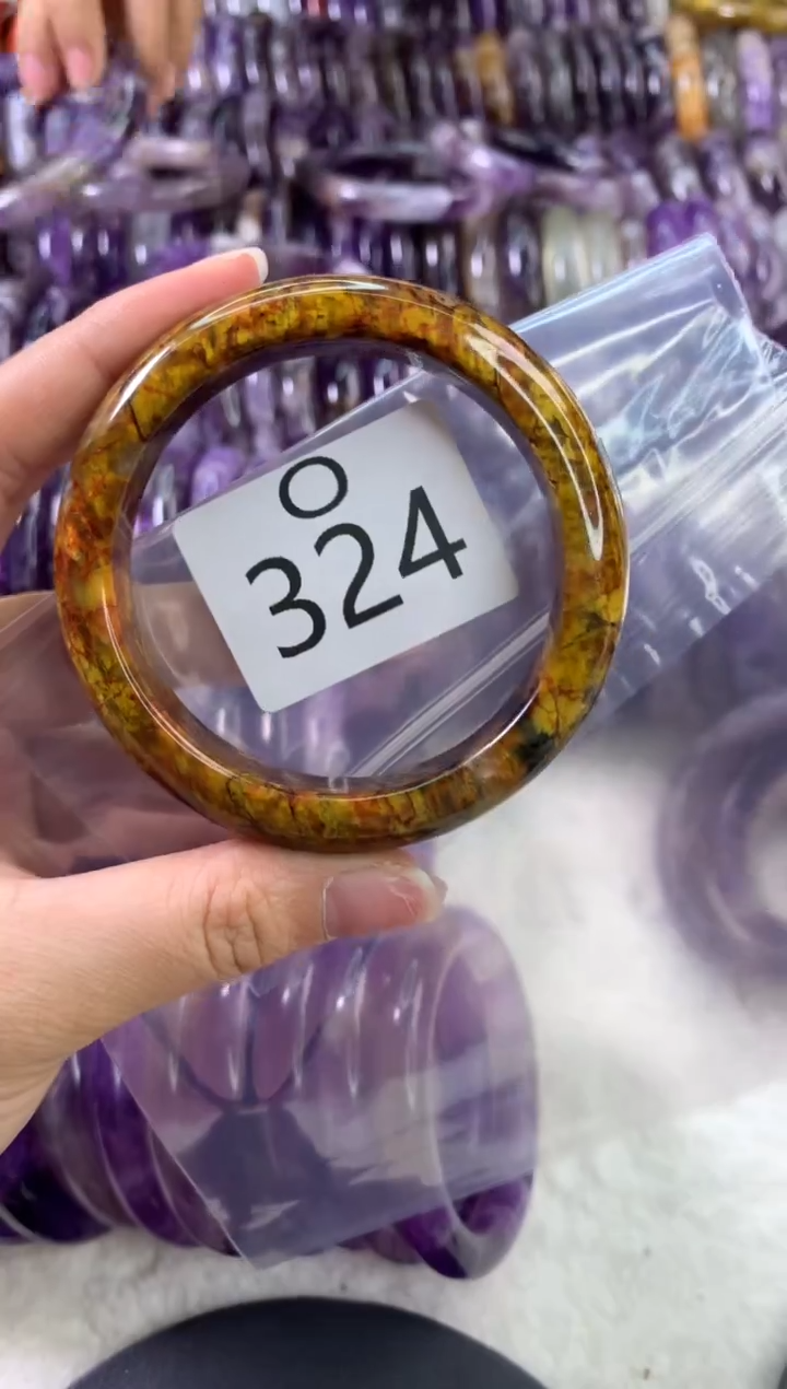 【闪购商品】水晶水晶手镯O未镶嵌324-57