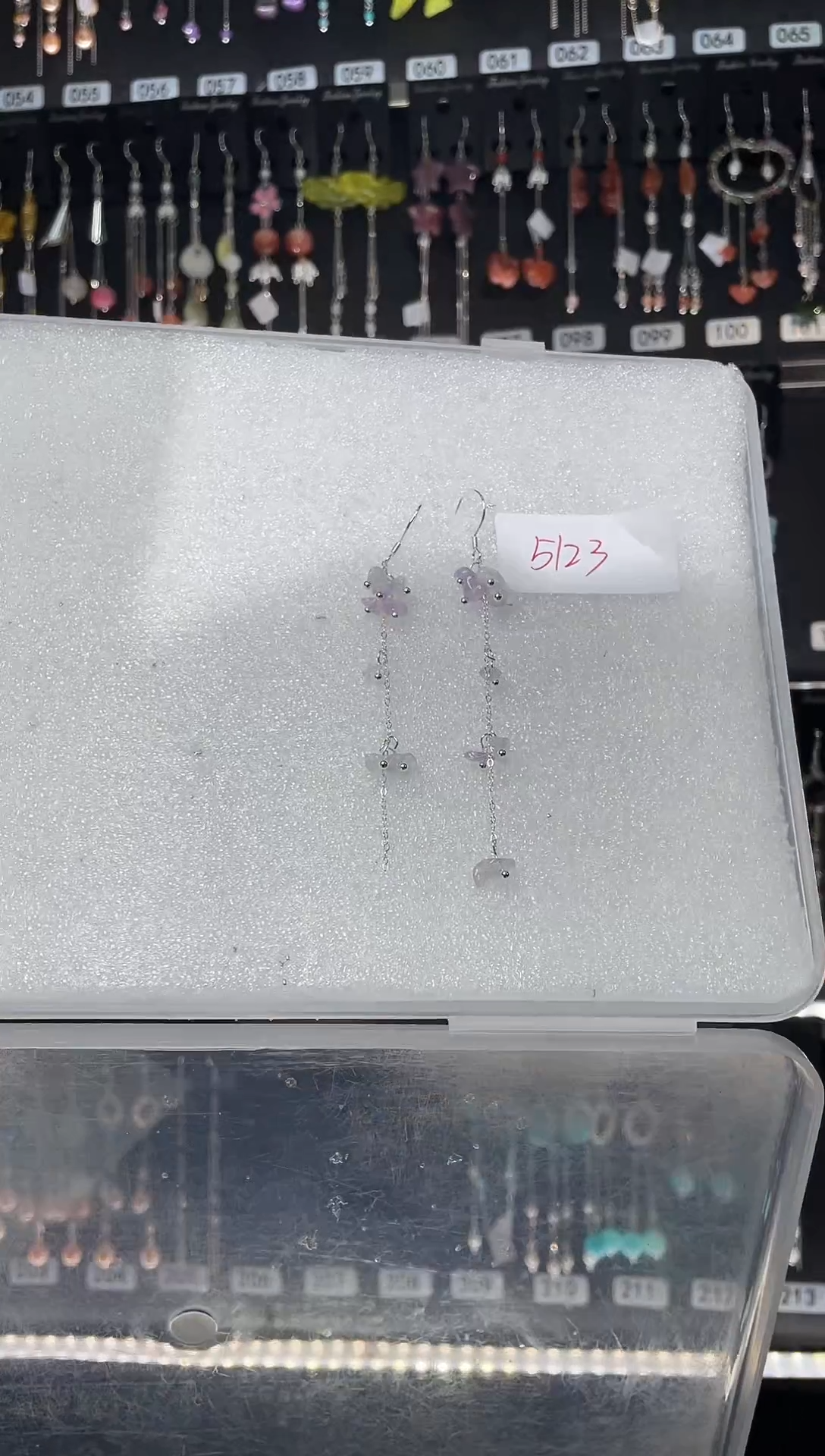 【闪购商品】紫晶耳饰银S925镶嵌喜欢拍